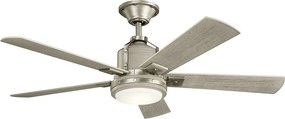 Kichler modern mennyezeti ventilátor colerne nikkel könnyű dió elsklf-colerne-52-bn