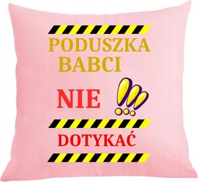 Párna párnahuzat Nagymama párna Ne érintse meg Nagymama napja