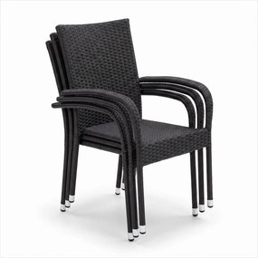 PARIS Kerti rattan szék szett - 2 db