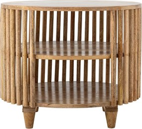 Natúr színű mangófa kerek dohányzóasztal ø 60 cm Sali – Bloomingville