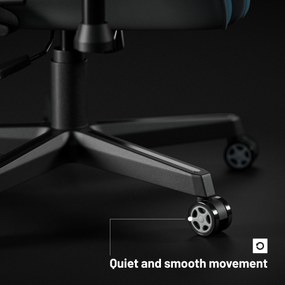 Diablo X-Starter szövet gamer szék: kék