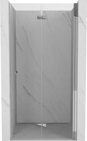 Mexen Mist-F összecsukható zuhanyajtó jobb 80 cm, átlátszó, króm - 8A6-080-000-01-00-P