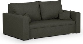 MONDI Kétszemélyes kinyitható kanapé Sötétszürke
