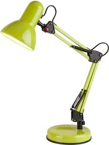 íróasztali lámpa e27 60w zöld samson