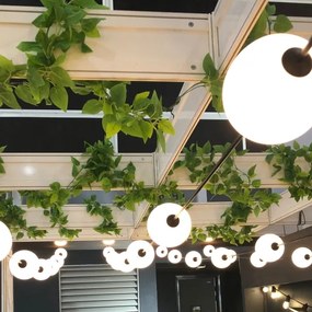 LED Kültéri dekoratív lánc 10xLED/0,8W/230V IP67 7,7 m