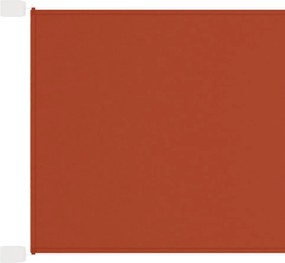 vidaXL terrakotta oxford-szövet függőleges napellenző 140x360 cm