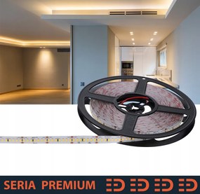 Led szalag 24V 210led meleg fehér 800lm 5.6W/m 5 év garancia