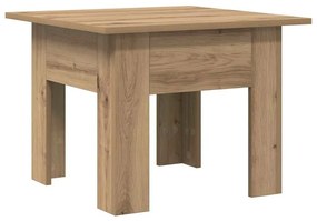 vidaXL Dohányzóasztal Artisan tölgy 55 x 55 x 42 cm Faanyag