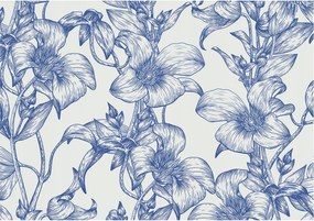 Fotótapéta Flizelin Dekoratív Hálószoba Virágos gallyak 312x219