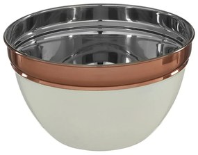 Rézszínű-bézs rozsdamentes acél tál ø 18 cm Prescott – Premier Housewares
