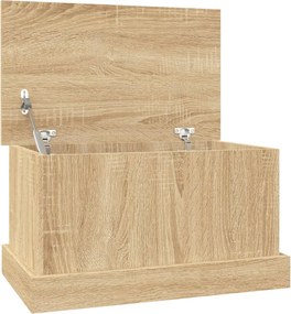 vidaXL sonoma tölgyfa tárolóláda 50 x 30 x 28 cm
