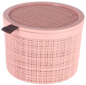 Curver Tárolókosár JUTE XS, rózsaszín