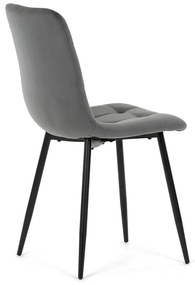 Étkezőszék garnitúra CT-281 GREY4, 4 db
