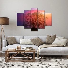 Fák a ködben (150x105 cm)