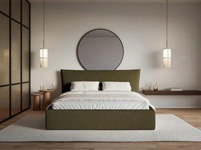 Franciaágy 140 cm Swiftie 140  (oliva + fekete). Akció -15%. 1100224