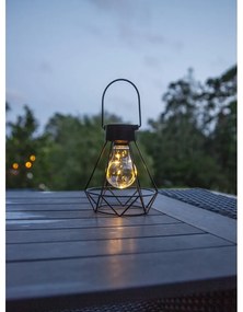 Eddy fekete LED lámpás, magasság 15,5 cm - Star Trading