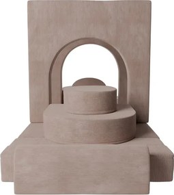 Juskys Kayo gyerek kanapé 150x75x50 cm - rózsaszín