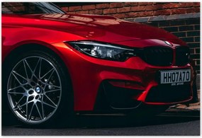 Poszterek 185x125 Piros Bmw Autó