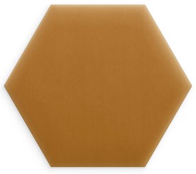 Bársony kárpitozott panel - Hatszög - 35x40cm Szín: Bordó