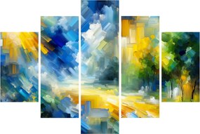 Kép - Absztrakt napos nap (150x105 cm)