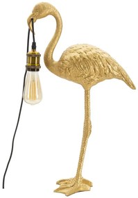 Asztali lámpa flamingó 37x19x59cm
