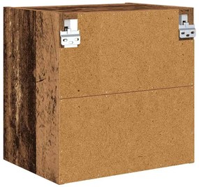 Függő szekrény polcokkal Riga Öreg fa 40 x 29,5 x 40 cm Faanyag