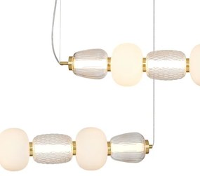 LED Csillár zsinóron CARO LED/42W/230V arany