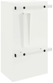 postaláda Fehér 30 x 23 x 55 cm Acél