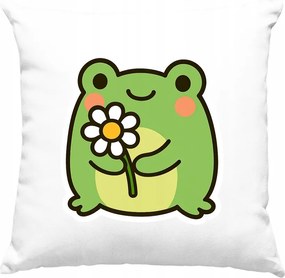 Béka párna Gyerek béka Kamilla 1 Fehér