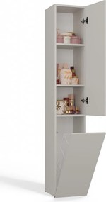 Nel IV fürdőszoba szekrény, 31x174x30 cm, kasmír