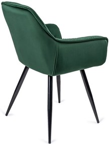 Zöld Bársony Étkezőszék. POLA