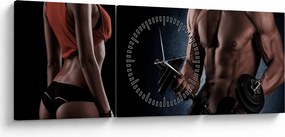 Kép - Fitness (órával) (90x30 cm)