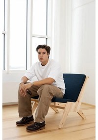 Sötétkék fotel Sway – Karup Design