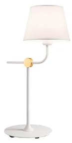 Redo 01-1980 - Asztali lámpa MORRIS 1xE27/42W/230V fehér