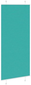 pliszírozott redőny Benzinzöld 95x200 cm szövetszélesség