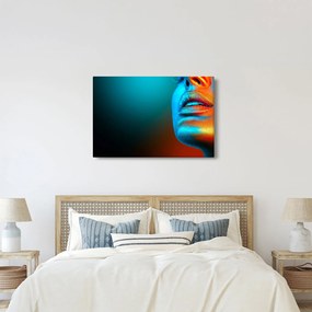 Kép - Csillogó arc (90x60 cm)