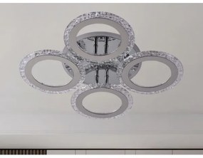 LED Dimmelhető felületre szerelhető csillár LED/55W/230V 3000-6500K + távirányító