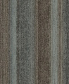 Tapéta motívum függőleges csíkok barna türkiz arany flizelin