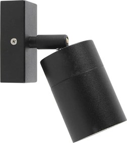 Kültéri fali lámpa fekete állítható IP44 - Solo