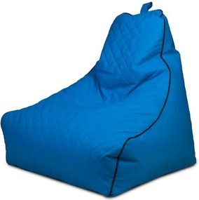 Babzsák Keiko M Caro Eco bőr TiaHome - Kék