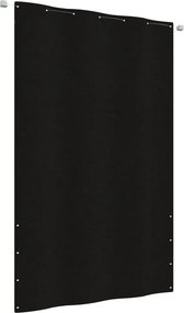 vidaXL fekete oxford-szövet erkélyparaván 140 x 240 cm