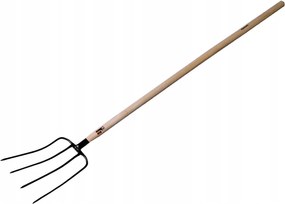 Gazdasági Villa Hosszú 4 Fogú, Egyenes Nyéllel 155 CM .