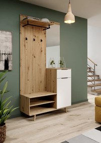 NORDIC B PRZEDPOKÓJ DĄB ARTISAN/BIAŁY