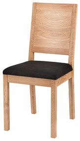 AMI nábytek Tömör tölgyfa kárpitozott szék Kale