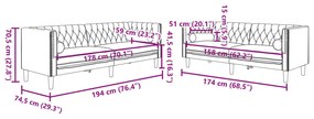2 részes krémszínű bársony Chesterfield kanapészett párnákkal