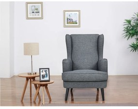 Fülkés fotel GREY2, szürke