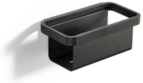 Rim fekete mély fürdőszobai polc, 22 x 11,4 cm - Zone