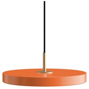 Narancssárga fém LED dimmelhető függőlámpa fém búrával ø 31 cm Asteria Plus – UMAGE