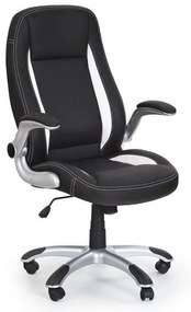Saturn irodai szék, fekete/fehér