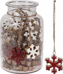 Karácsonyi pehely, piros